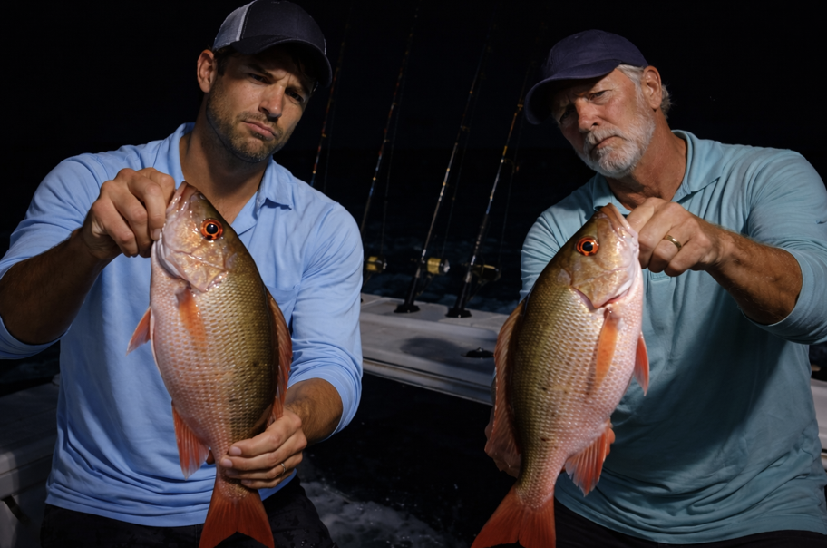 Night Snapper Fishing - Key West fishing charter